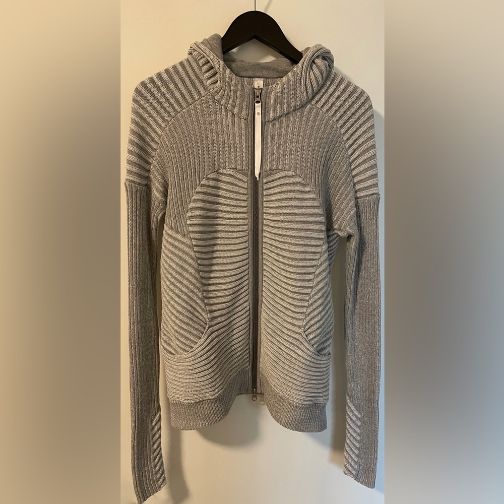 Lululemon Knit Scuba full zip hoodie